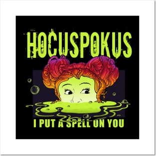 hocus pocus i put a spell on you Posters and Art